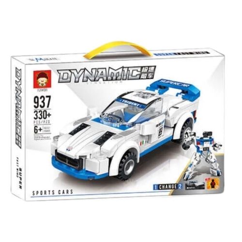 Auto y Robot Armable 330 pcs Dynamic